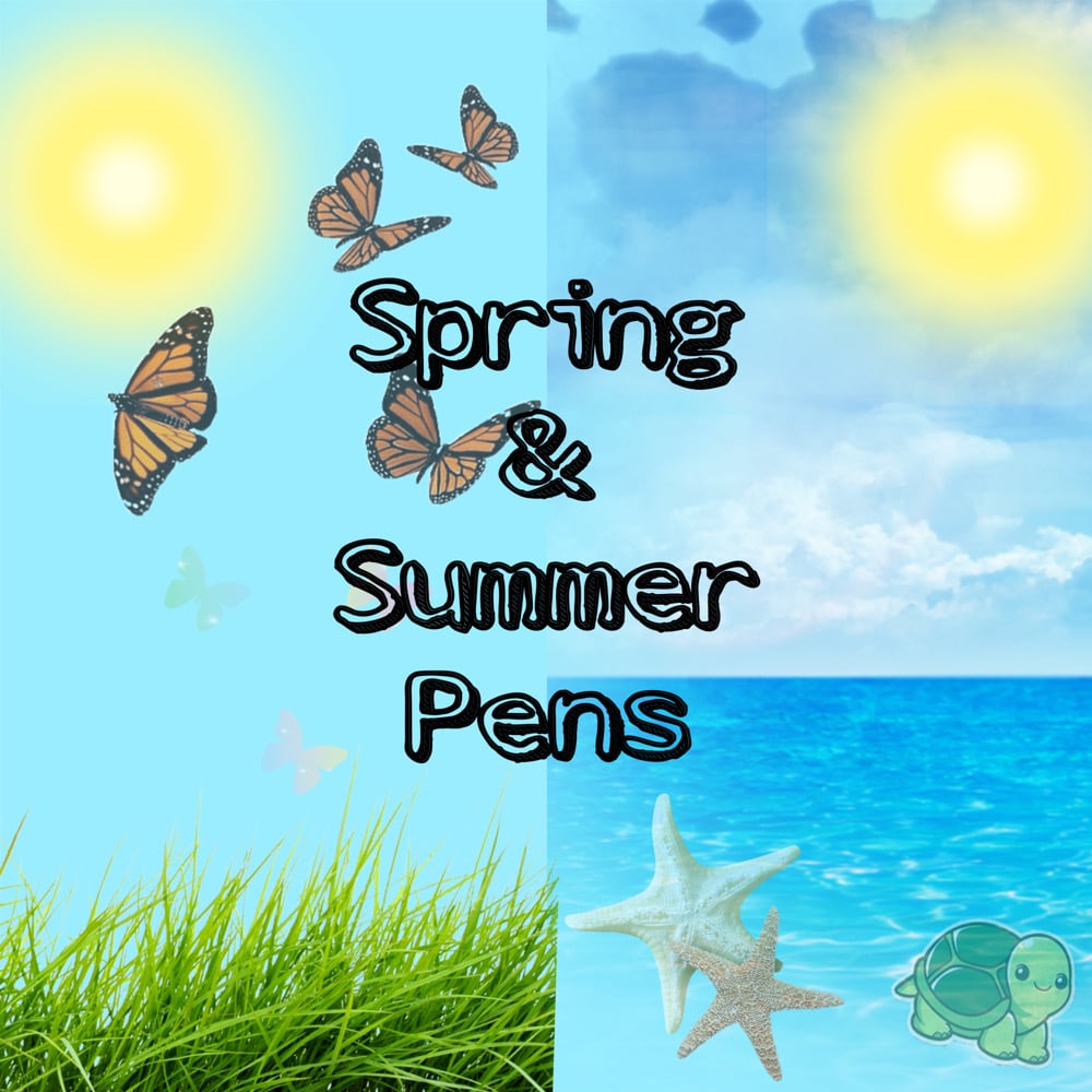 Image of Beaded Pens w Charms (spring/summer)