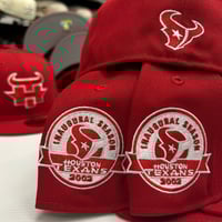 Image 3 of New Era 5950 Battle Red Texans Inaugural 
