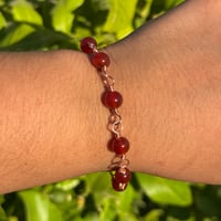 Image 2 of Carnelian Bracelet ❤️