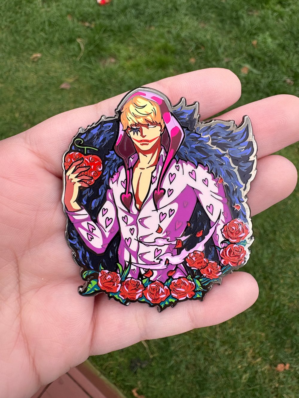 Image of Coras Birthday Enamel Pin