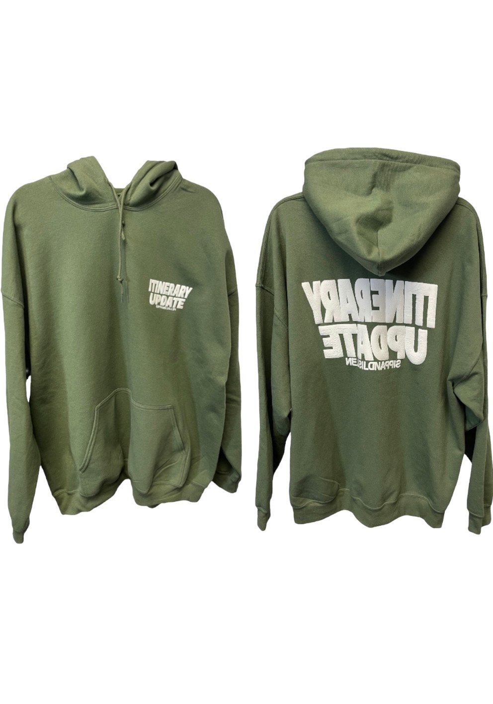 Itinerary Update BIG LOGO Hoodie