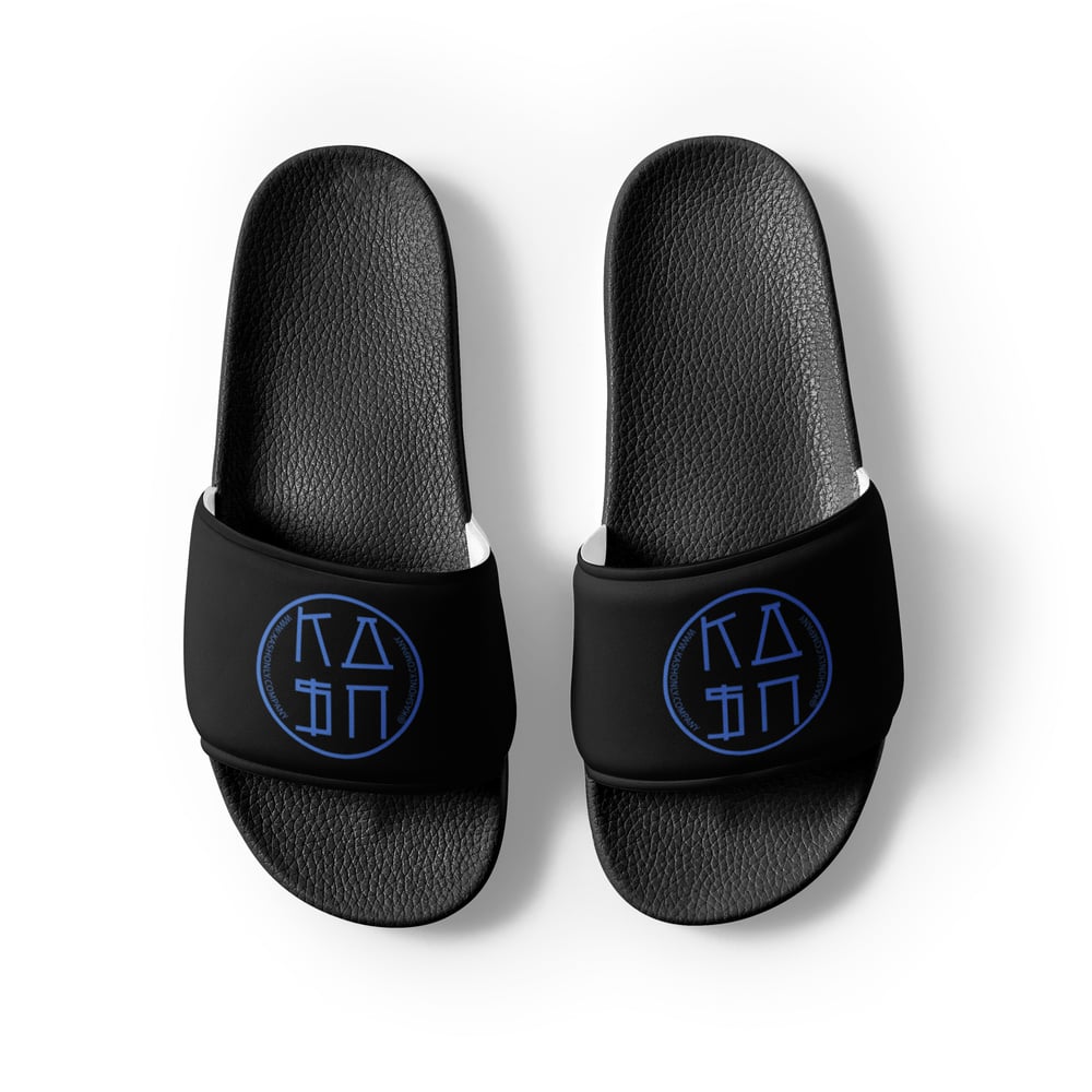 Image of KASHONLY WOMEN'S SLIDES-BLACK