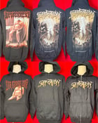 Image of Official Devourment/Suffocation PULLOVER/ZIPUP Cover Art Hoodies!!