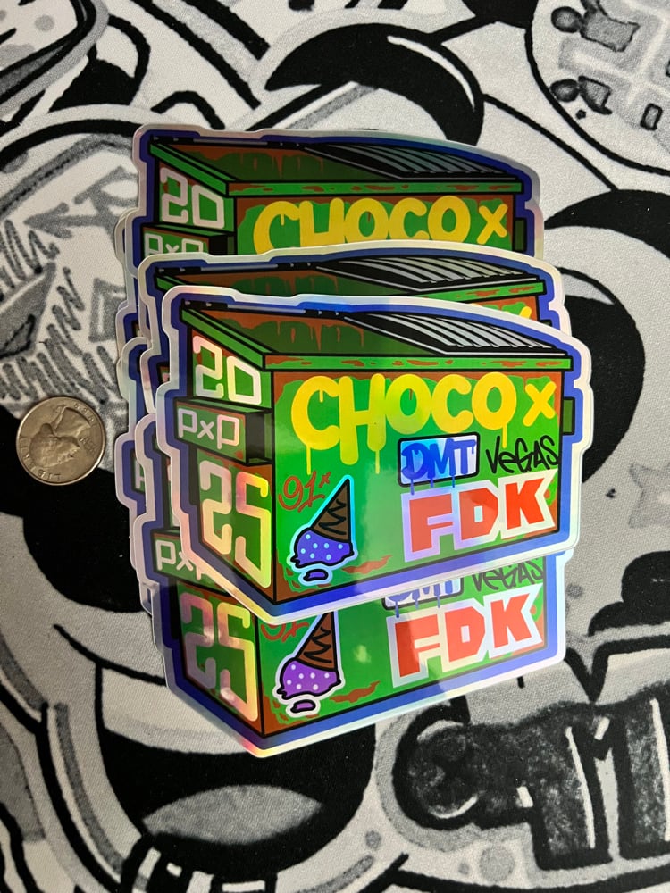 DMT P&P Dumpster Stickers
