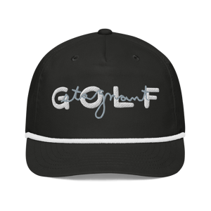 Image of Golf rope cap (Black)