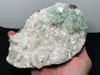 Image 8 of Green Apophyllite & Stilbite Specimen #705
