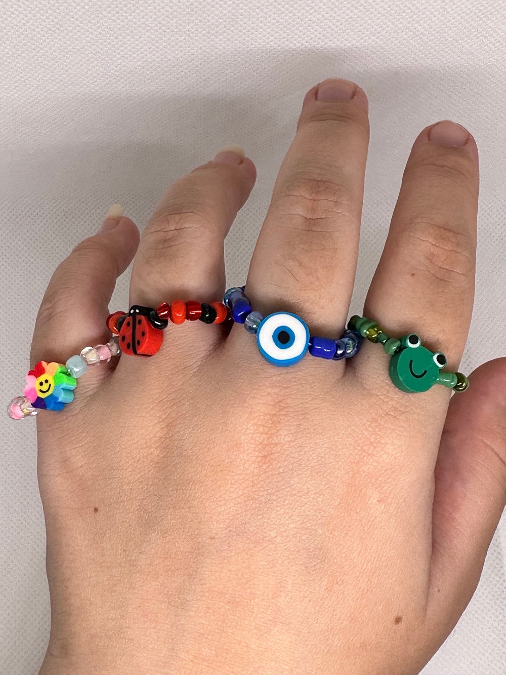 Image of Character Beaded Ring