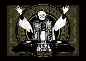 Image of DJ Pope Canvas - A2 Limited to 100
