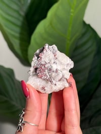 Image 1 of COPPER X MALACHITE STAINED QUARTZ -MOROCCO- O