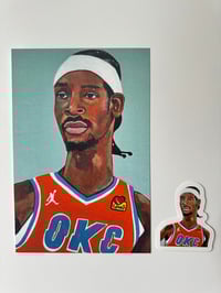 Image 4 of Shai Gilgeous-Alexander Deluxe Print Duo