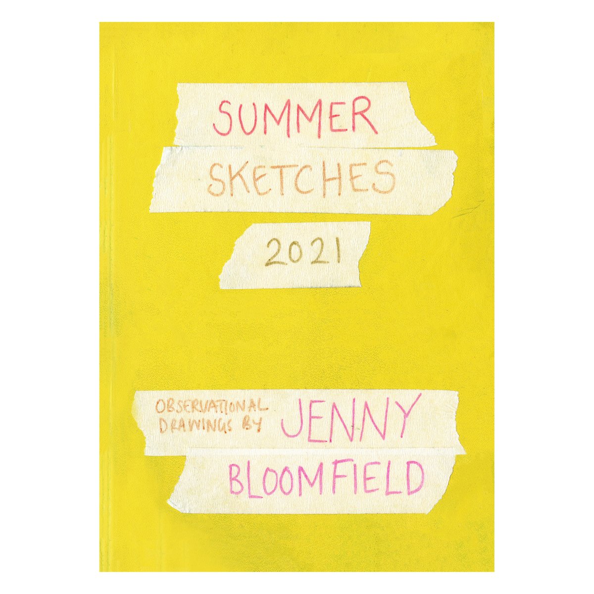 Image of Summer Sketches - Sketchbook Zine