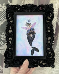 ‘Fairy Mercat’ Original Painting ~ Framed