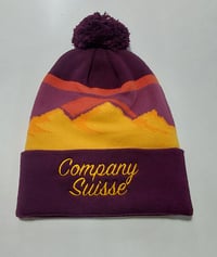 Image 2 of Mountain Peaks Bobble Hats