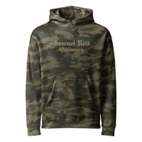 Image 2 of Wild Boar Unisex Heavyweight Hoodie (Forest Camo)