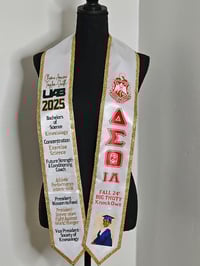 Image 13 of Custom Graduation Stole with Vinyl Design – Celebrate in Style!