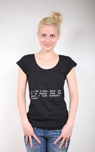 Image of T-Shirt "Aufklärer" schwarz