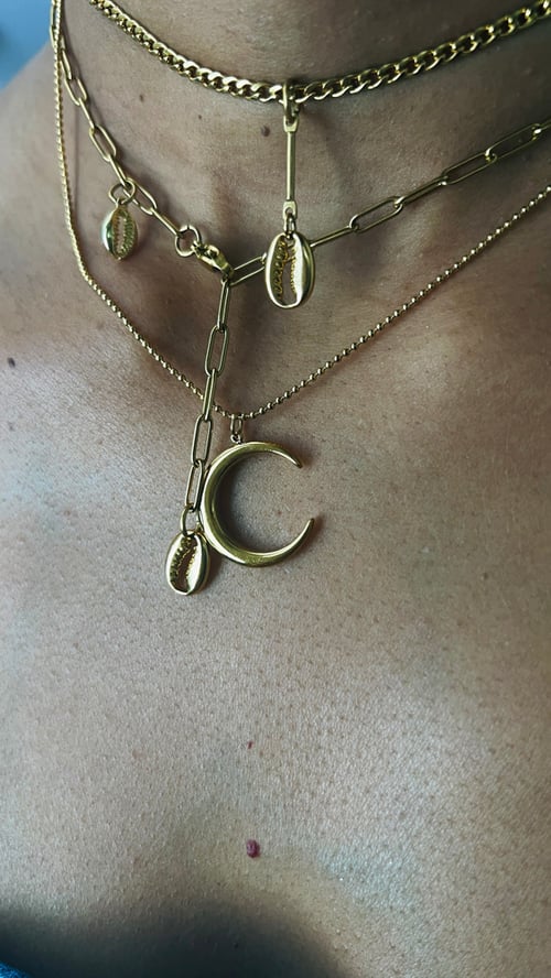 Image of MOONI • Moon Pendant Necklace
