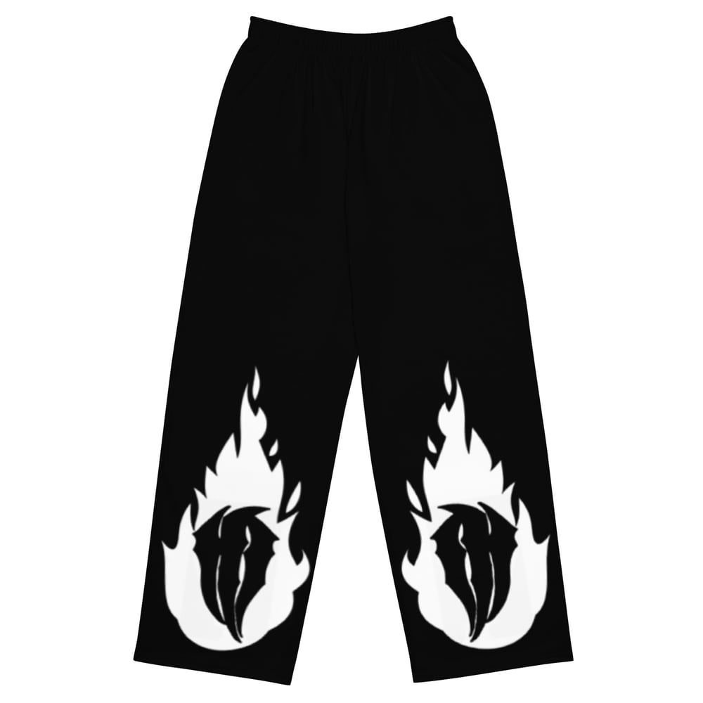 3 Klaw Paw wide-leg pants