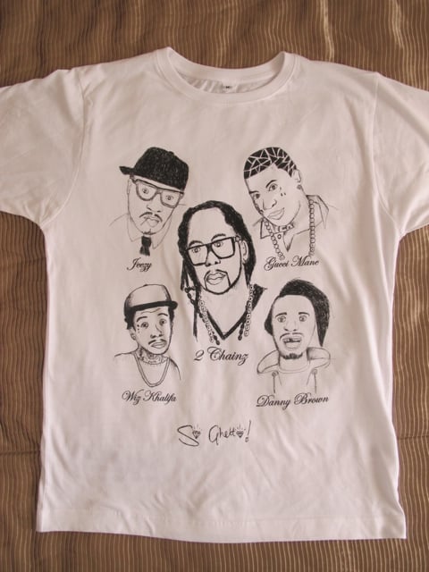 Image of Rap Sensations 3 t-shirt !! With Ma$e Maze on the back!! ***SOLD OUT***