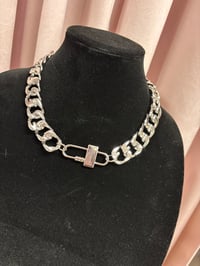 Image 1 of G Chunky Chain Necklace