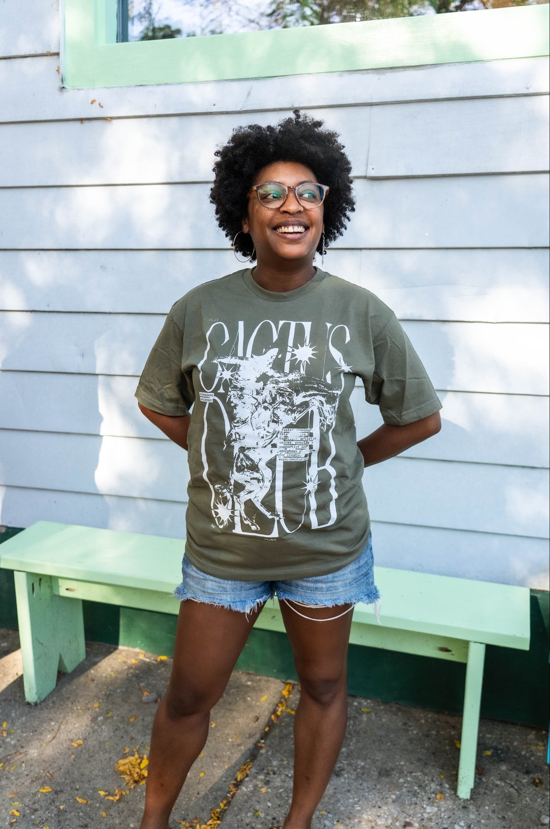 Image of Cowboy USA-made tee shirt