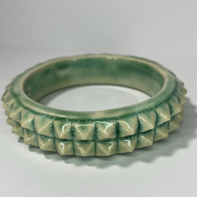 Mint Studded Bracelet - 7.50 in Inner Diameter
