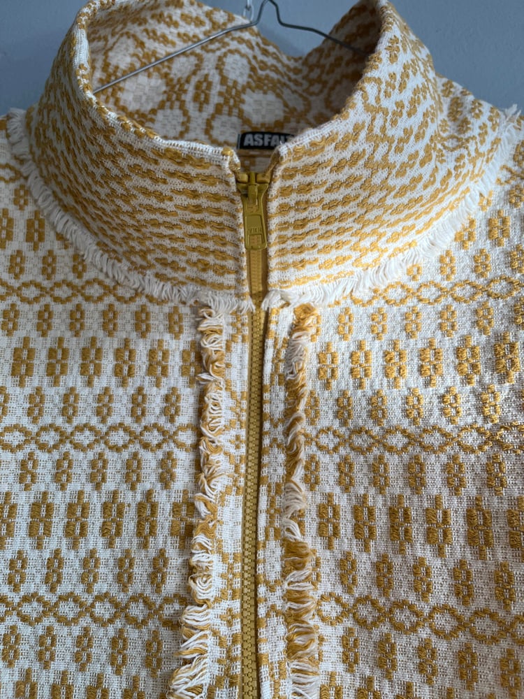 Image of Poncho jacket, gold (one size)