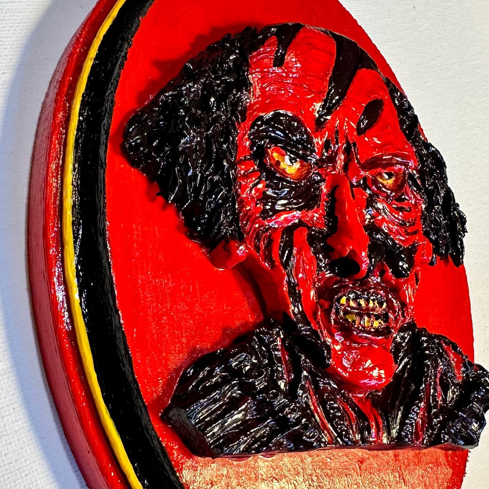 Lipstick Demon Wall Plaque