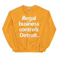 Image 6 of Detroit Control Unisex Sweatshirt (Colors Available)