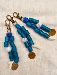 Image 1 of Glass Bead Bag Charm
