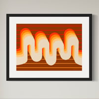 Image 2 of 'Sound Waves' 42x59.4cm Art Print 250gsm matt paper