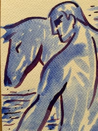Image 5 of Watercolour ~ Blue Boys Series V