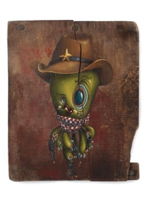 Image of Octopus Cowgirl A3 Print