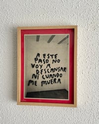 Image 2 of A ESTE PASO NO VOY A DESCANSAR NI CUANDO ME MUERA