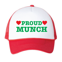 Proud munch red hat