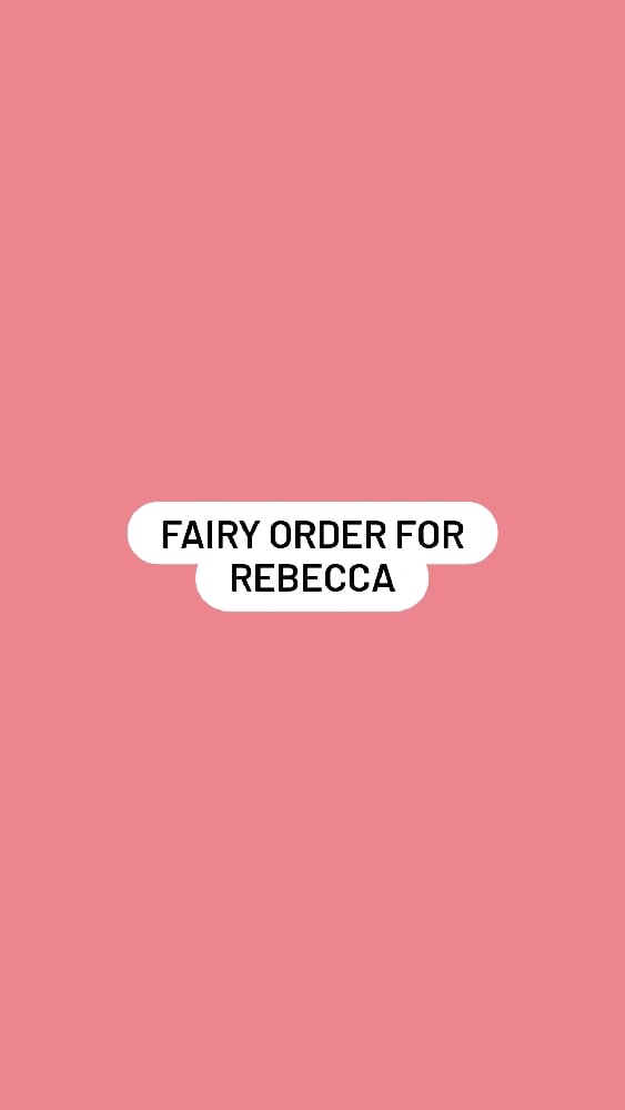 Image of Rebecca's Order 