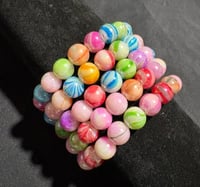 Marble 10 mm Crystal beads 