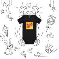Image 4 of Baby short sleeve one piece (God's love moves mtn.)