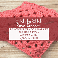 Image 1 of Stitch By  Stitch Crochet 