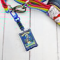 Image 2 of Box Weave Bookish Purse Charm