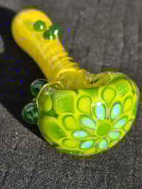 Image 2 of Yellow And Green Roswell Dotstack Pipe