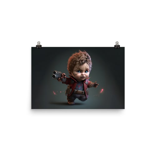 Image of Marvel Babies - Star Lord | Photo paper poster