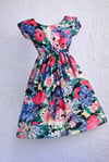 Ready Made Floral size 14 T Dress with free postage 