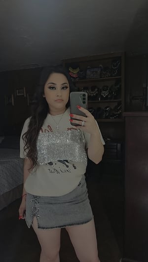 Image of Dahlia Rhinestone Top