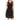 FRENCH CONNECTION black a-line stretchy dress