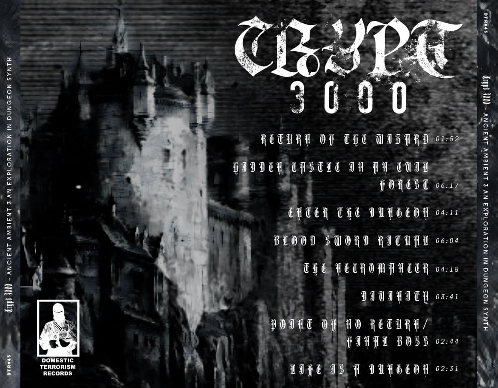 CRYPT 3000 CD-R Ancient Ambient 3: An Exploration in Dungeon Synth