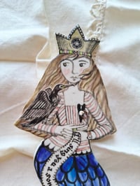 Image 3 of Ioanna the Mermaid Wall Plaque 