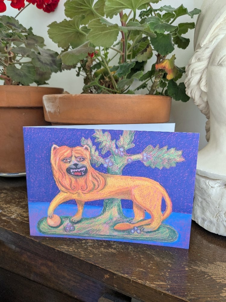 Image of Big Cat Greetings Cards