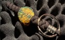 Image 3 of Fumed Inside Out Beaded Key Chain
