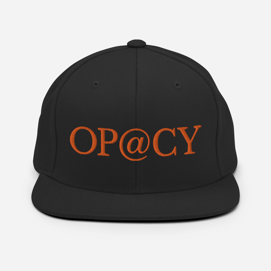 Image of Baltimore OP@CY Camden Yards Orioles Snapback Hat (Black)